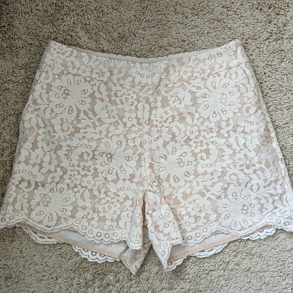 Anthropologie Cartonnier Scalloped Shorts - Picture 3 of 9